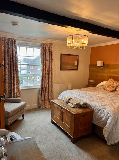 A bedroom at Henwick House